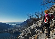 Anello del Monte San Martino e Corna di Medale, sentinelle della città di Lecco, il 24 gennaio 2015 - FOTOGALLERY